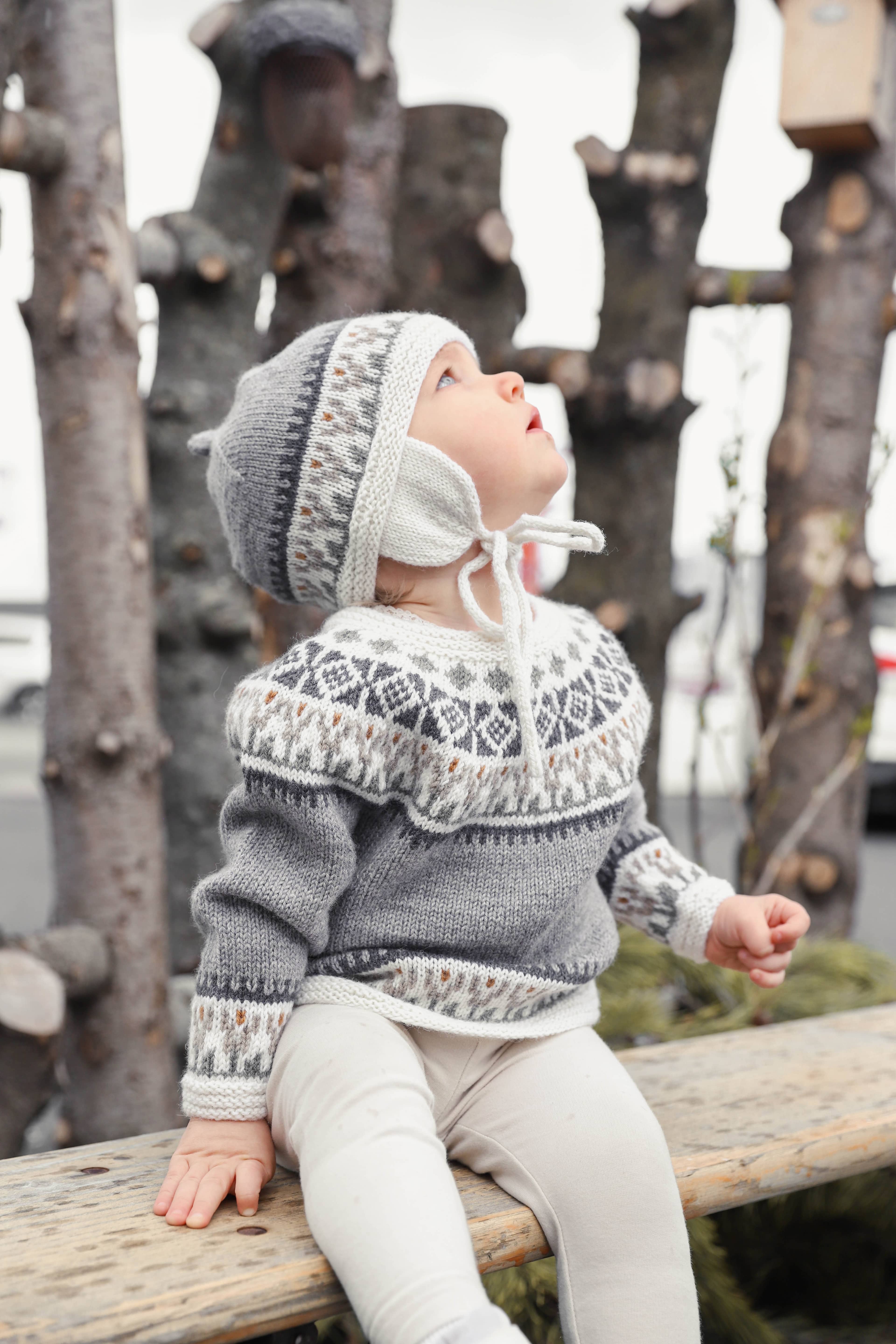 Modèle de tricot traditionnel pour enfants Ebba